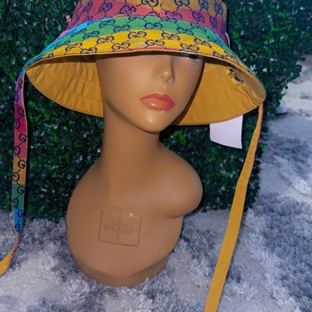 Gucci Multicolor GG Bucket Hat